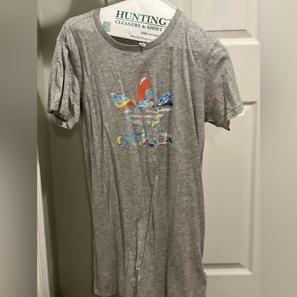 Adidas tee shirt dress